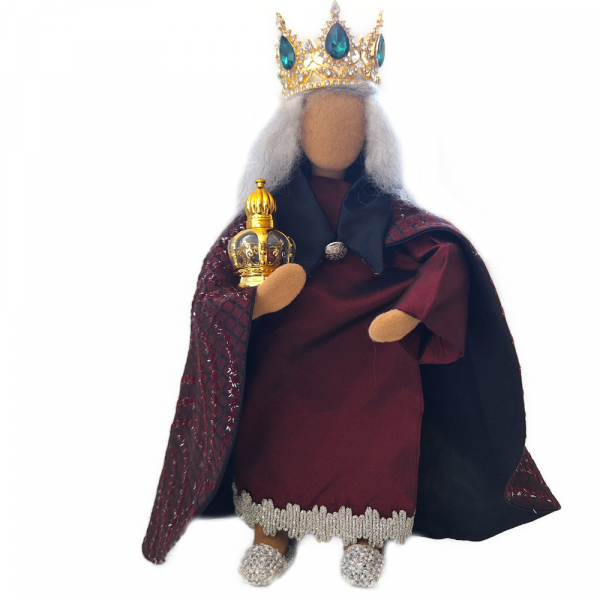 Kronen mit Saphiren oder Smaragden